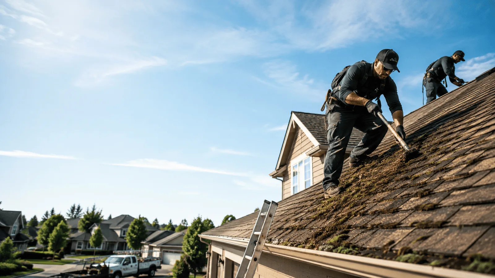 Roof Moss Removal in Mcclusky, ND near me
